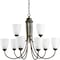 Progress Lighting Gather Collection Nine-Light, Two-Tier Chandelier P4627-20 - alternate 1